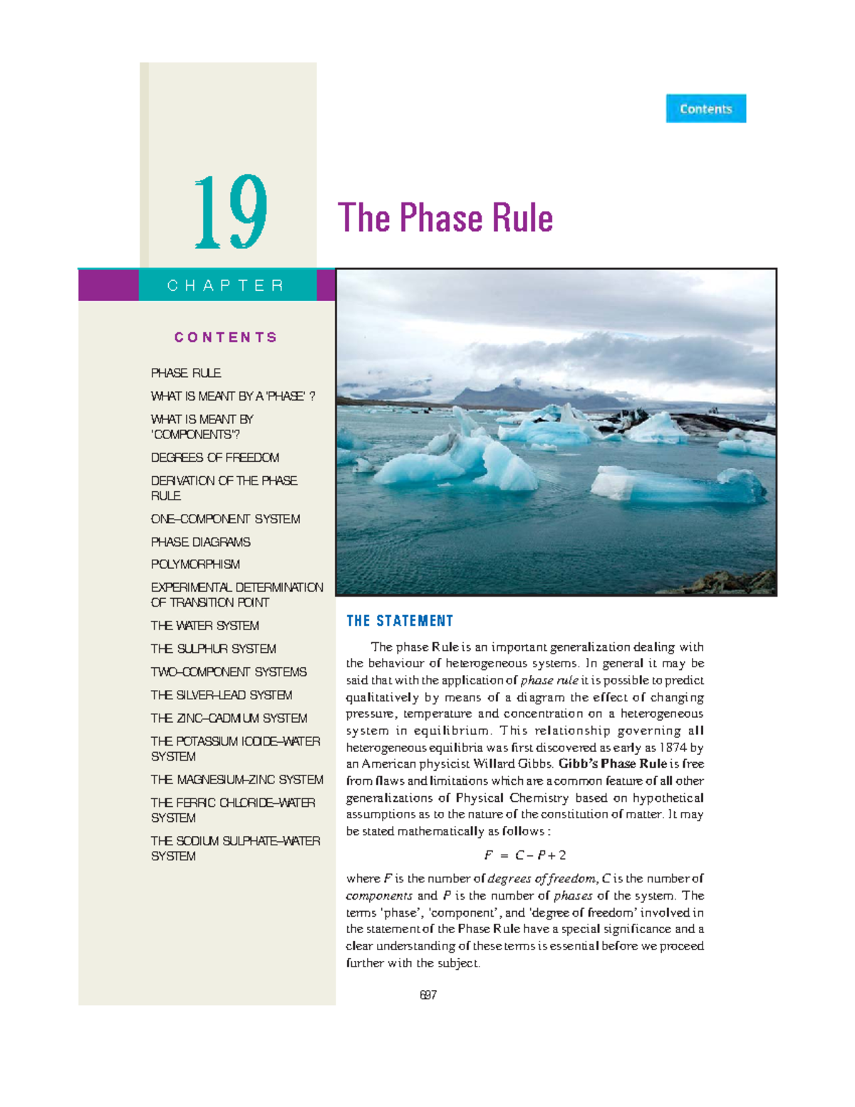 Chapter 19: Understanding the Phase Rule in Physical Chemistry - Studocu