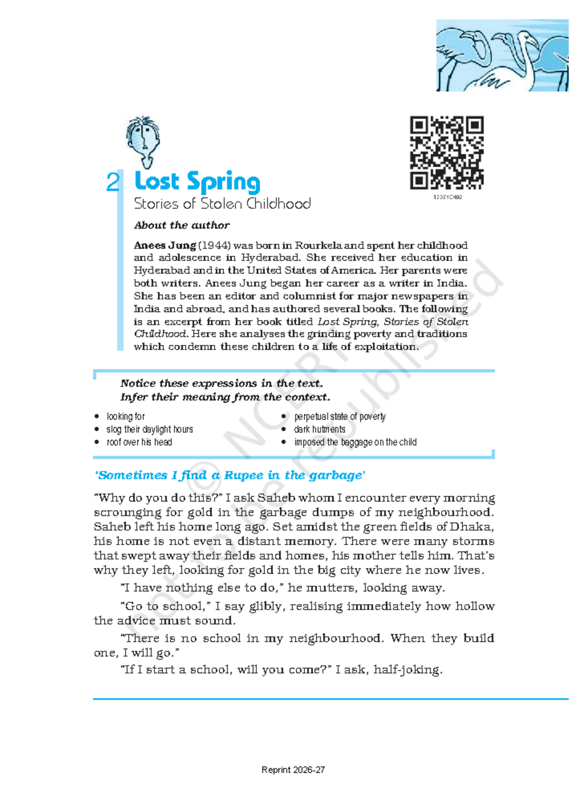Class 12 English: Lost Spring - Stories of Stolen Childhood Analysis ...