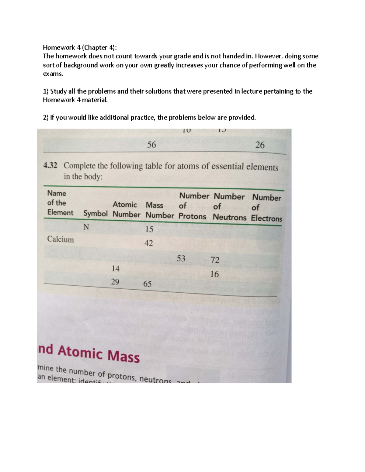 Homework 4: Study Guide and Practice Problems for Chapter 4 - CHEM 111 ...