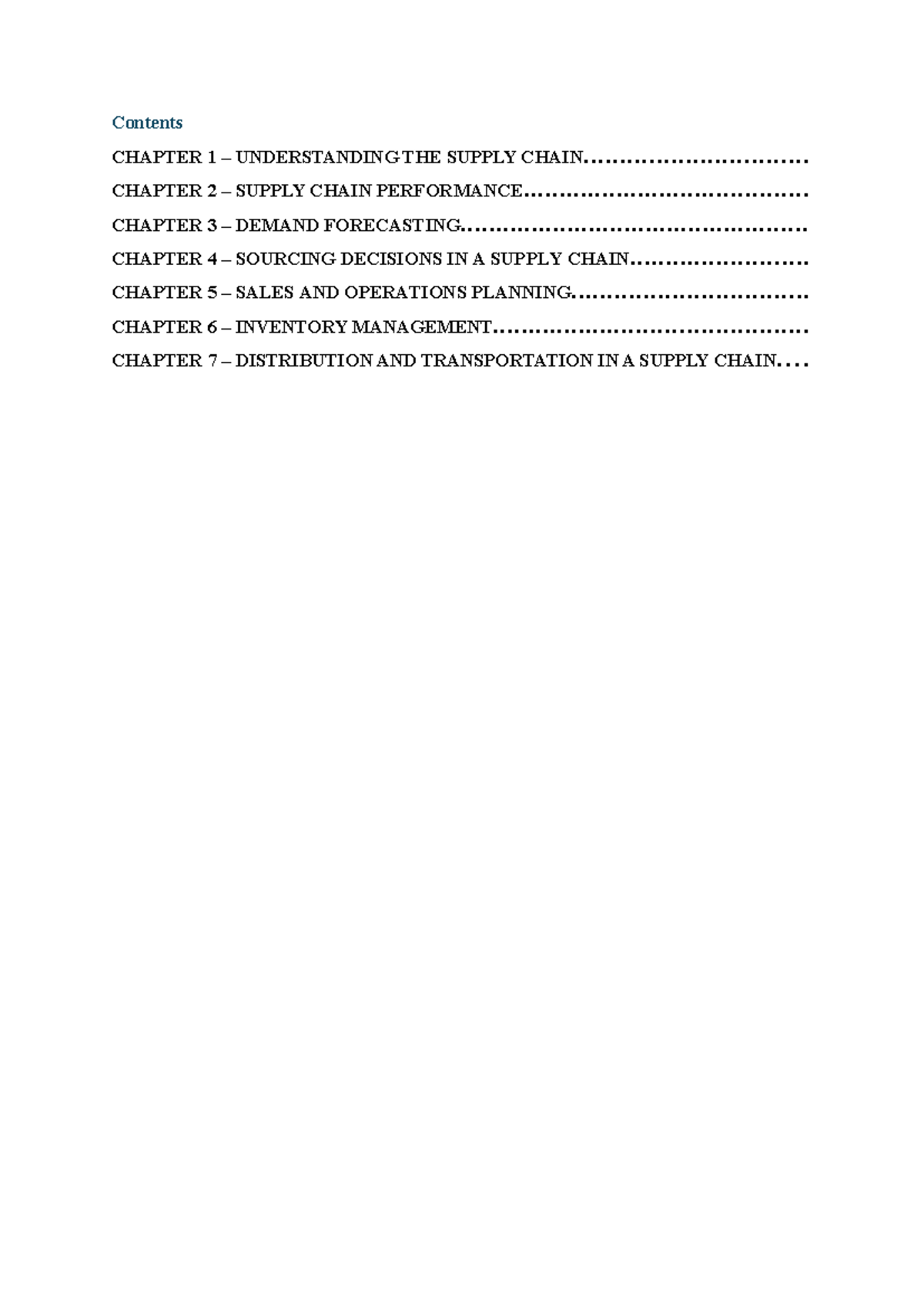 SCM 101: Comprehensive Summary of Supply Chain Management Concepts ...