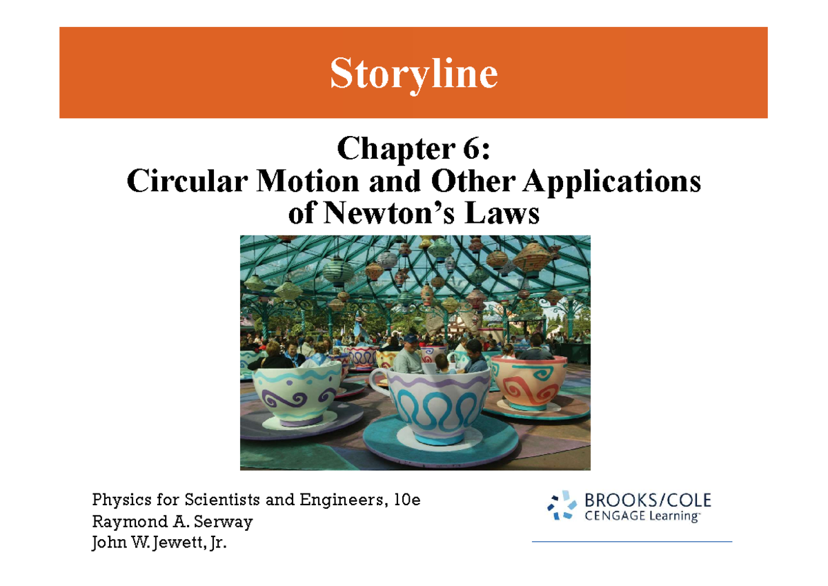 Chapter 6: Circular Motion Applications - Physics for Scientists ...