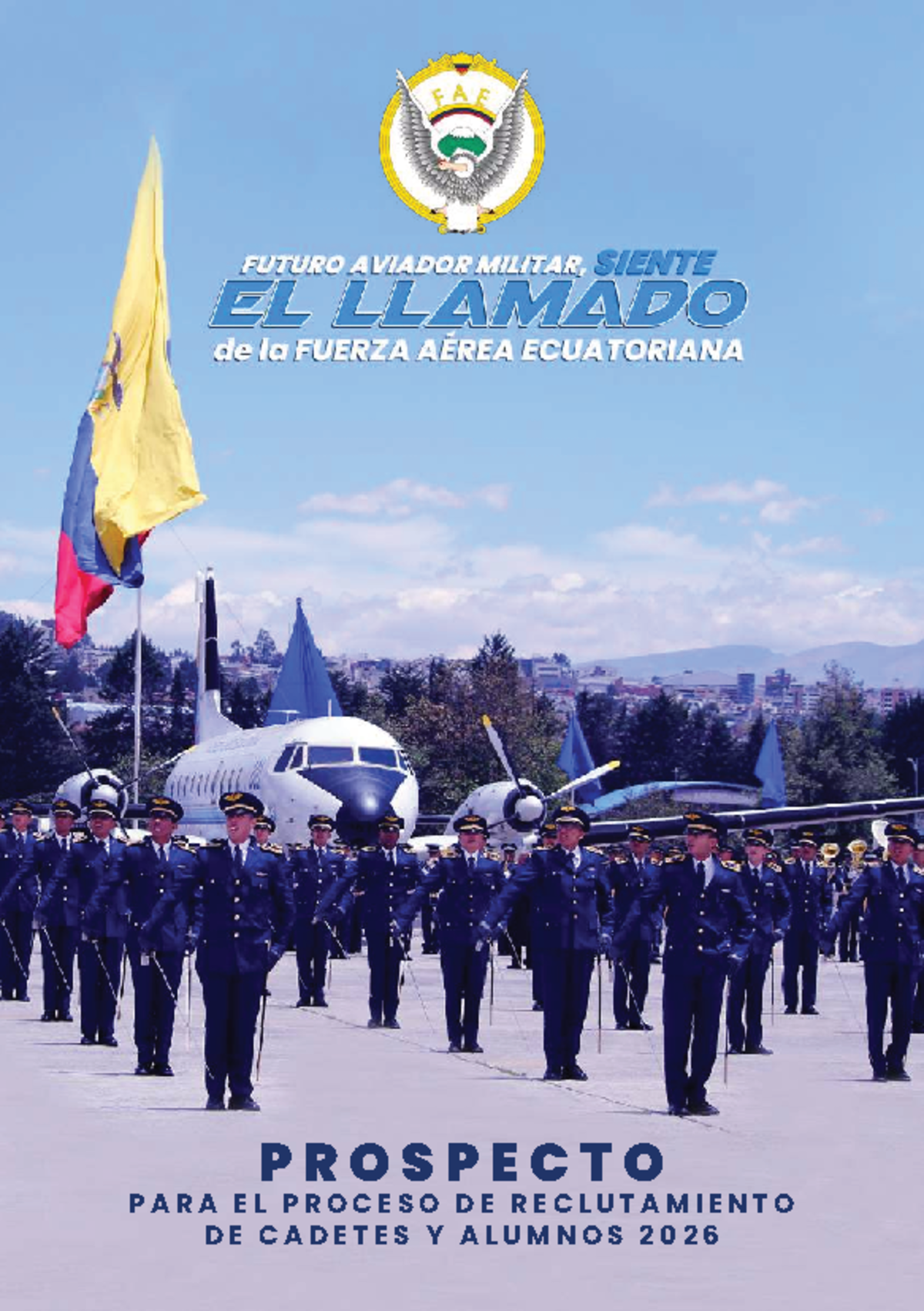 Prospecto de Reclutamiento para Cadetes y Alumnos 2026 FAE - Document Preview