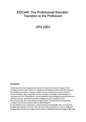 EDP243 Mathematics Notes - EDP243 - Studocu