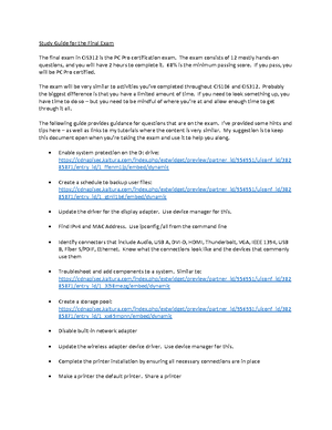 CIS 312 - Wk - end of wk. 6 assessment - CIS 312 End of Unit 6 ...