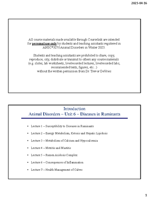 Midterm 1 Notes: Stress Response to Physical, Chemical & Biological ...