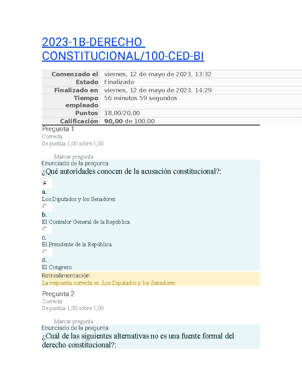 Examen Final Derecho Constitucional 22-5B-DCO2004-500-05-BI - Studocu
