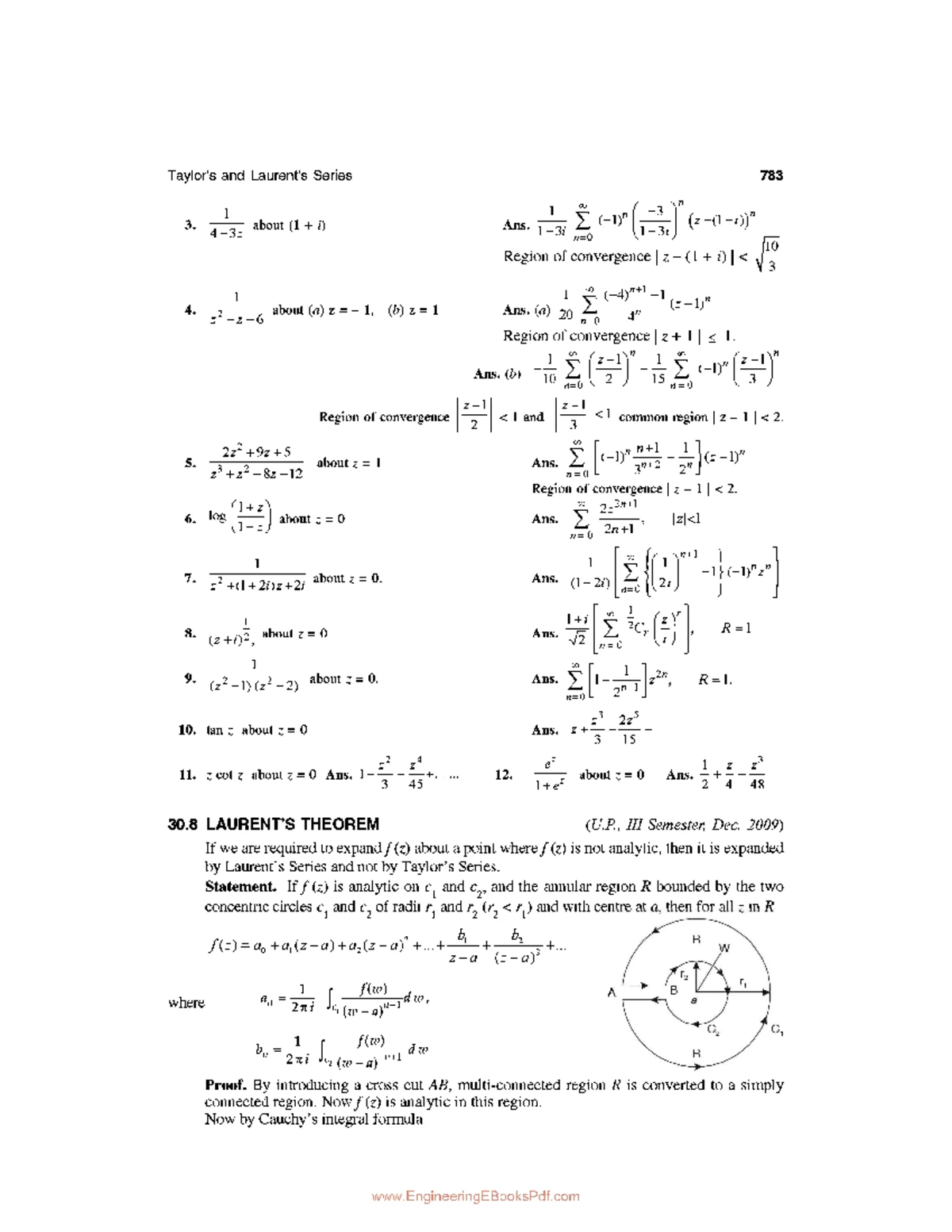 Complex 3 - CHAPTER 27 FUNCTIONS OF COMPLEX VARIABLE, ANALYTIC FUNCTION ...