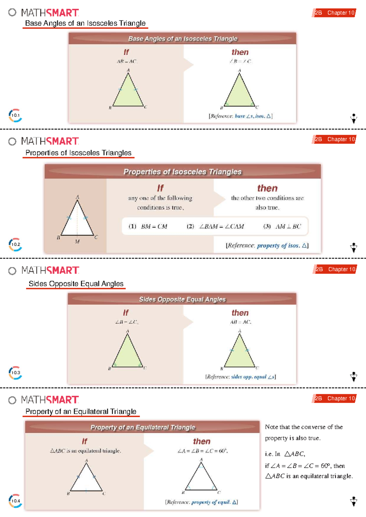 MS Rev C2B10 - Short Revision Notes on Isosceles Triangles and ...