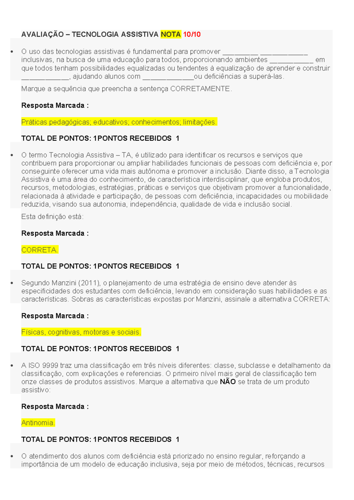 Avaliação de Tecnologia Assistiva: Conceitos e Práticas Inclusivas ...