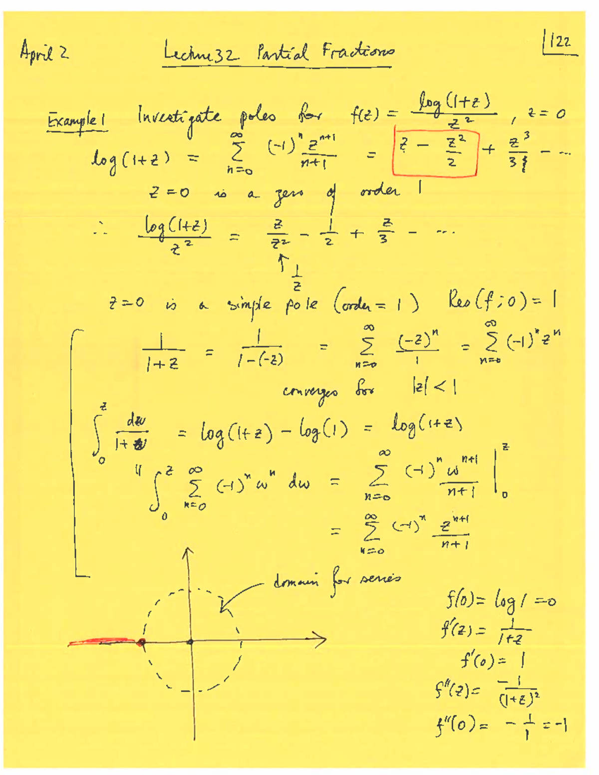 3X3-2025-L32-Partial Fraction Decomposition and Pole Analysis - Studocu