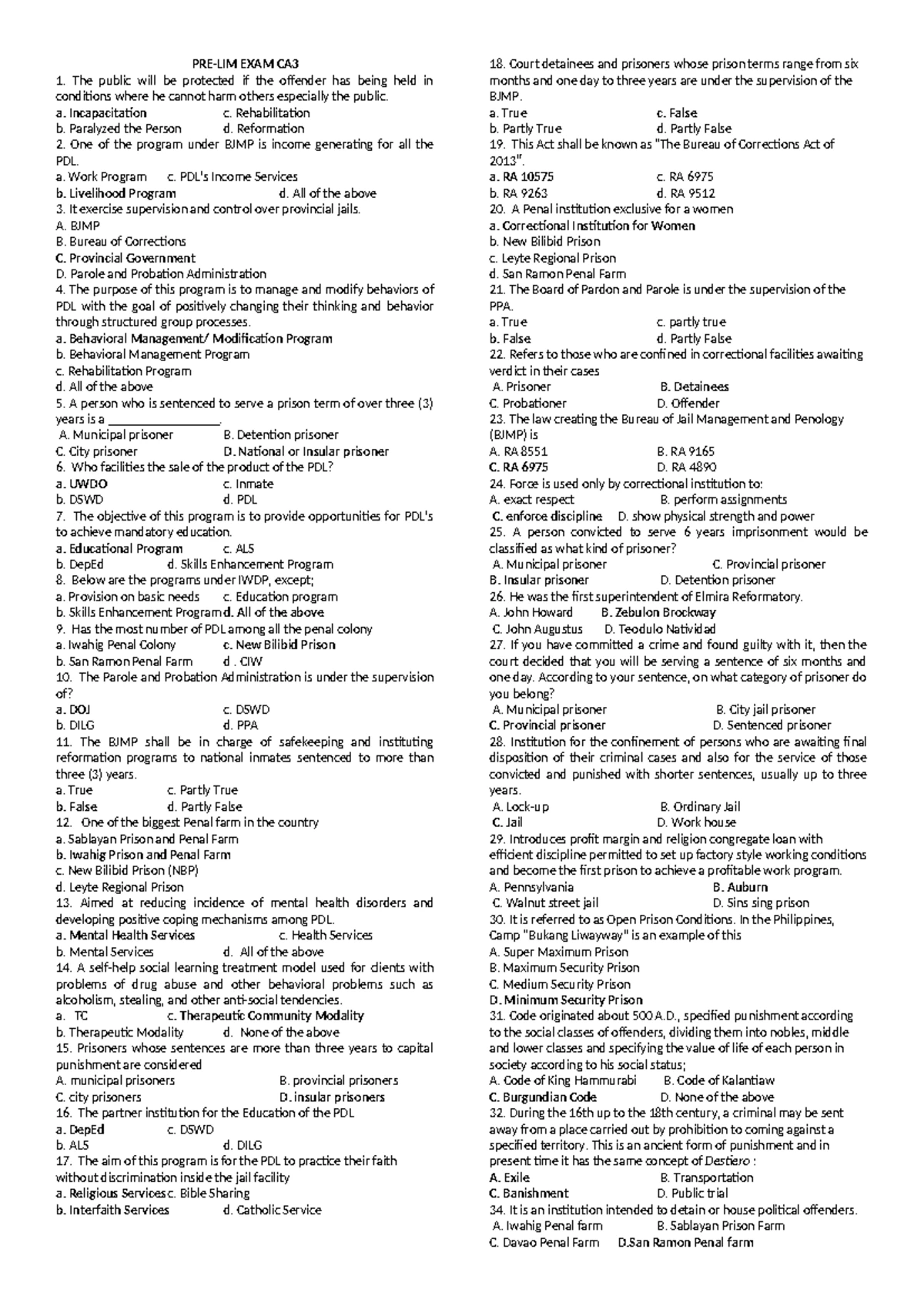 NAPOLCOM EXAM REVIEW: Comprehensive Study Guide for Success - Studocu