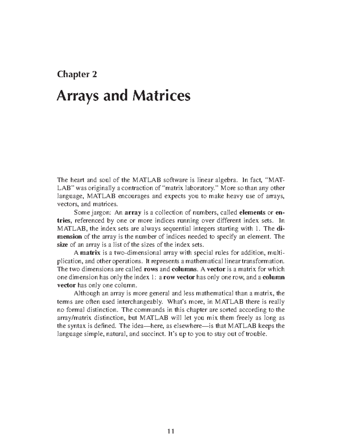 Learning-Matlab-1 - It is first pdf of learning matlab. - Chapter 2 ...