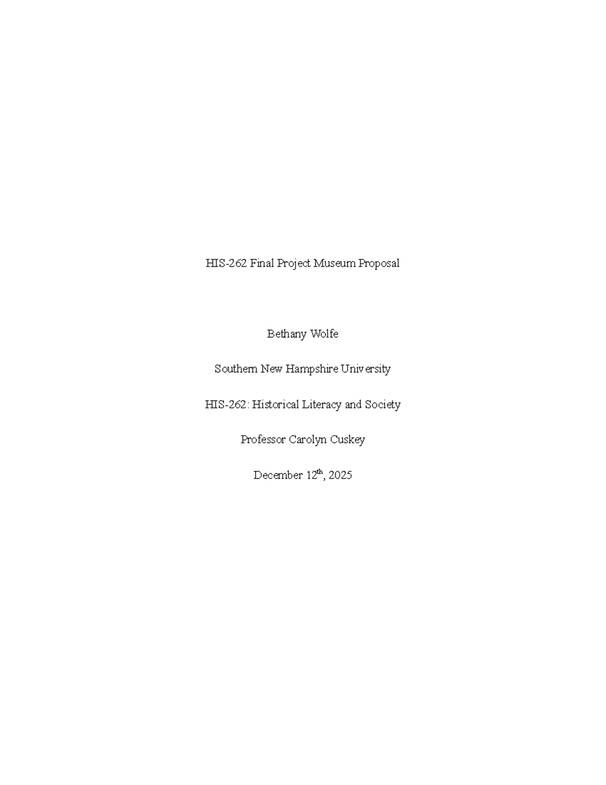 SNHU HIST 101 Final Project: Exhibit Proposal on the 1918 Flu Pandemic ...