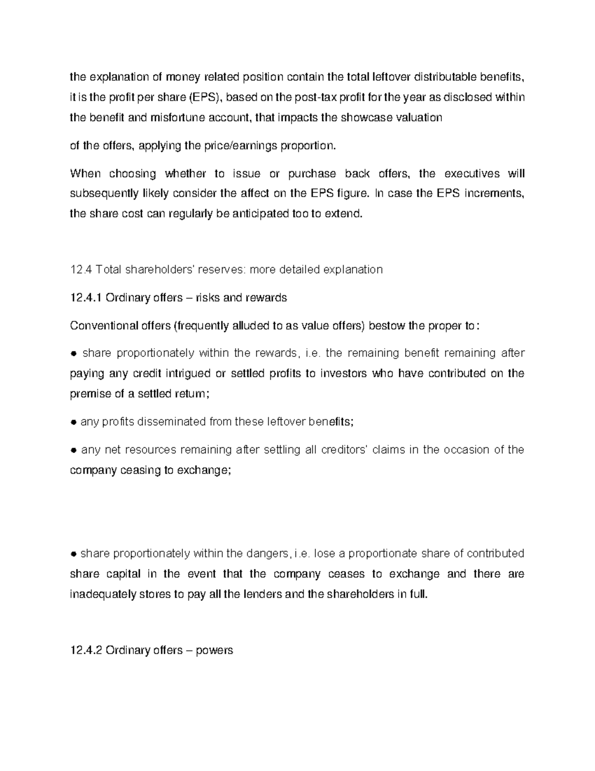 Summary - Preparation of Financial Statements-83 - the explanation of ...