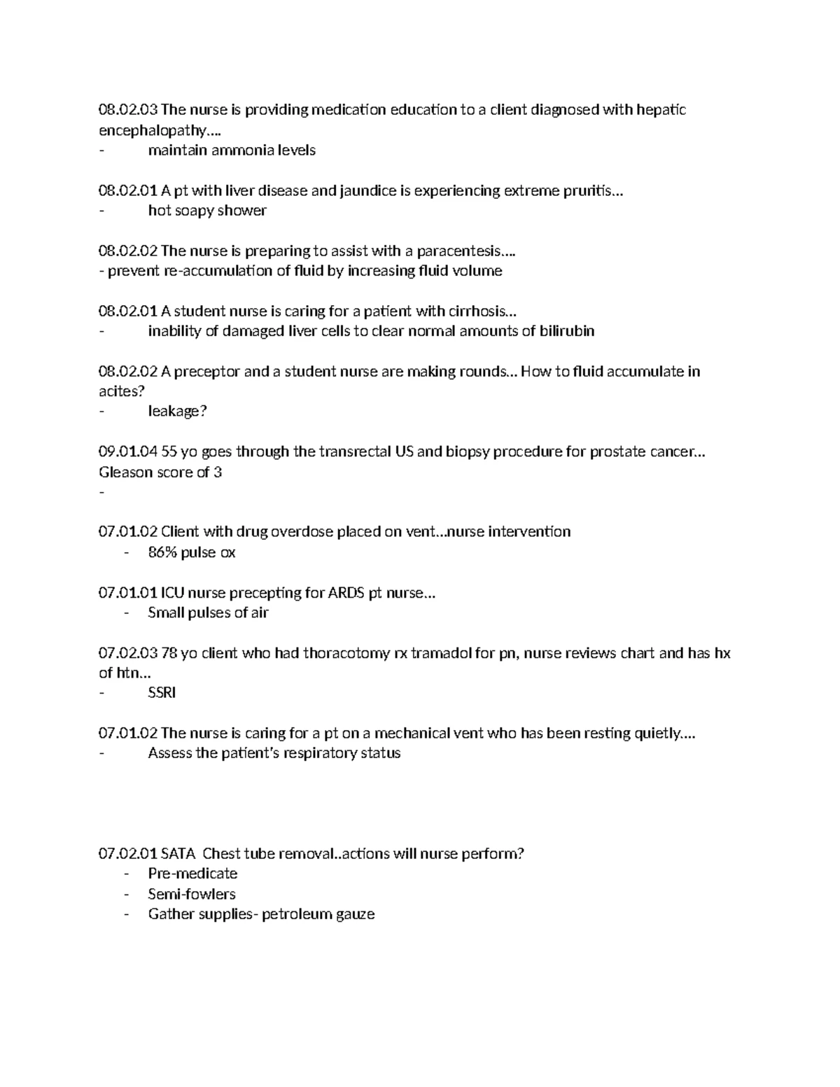 SLUMS Exam - Clinical Assessment Tool for Nursing Students - Studocu