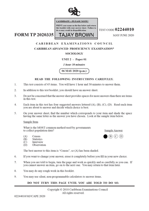 SOCI1003 tutorial questions 2025 semester 2 - Department of Sociology ...
