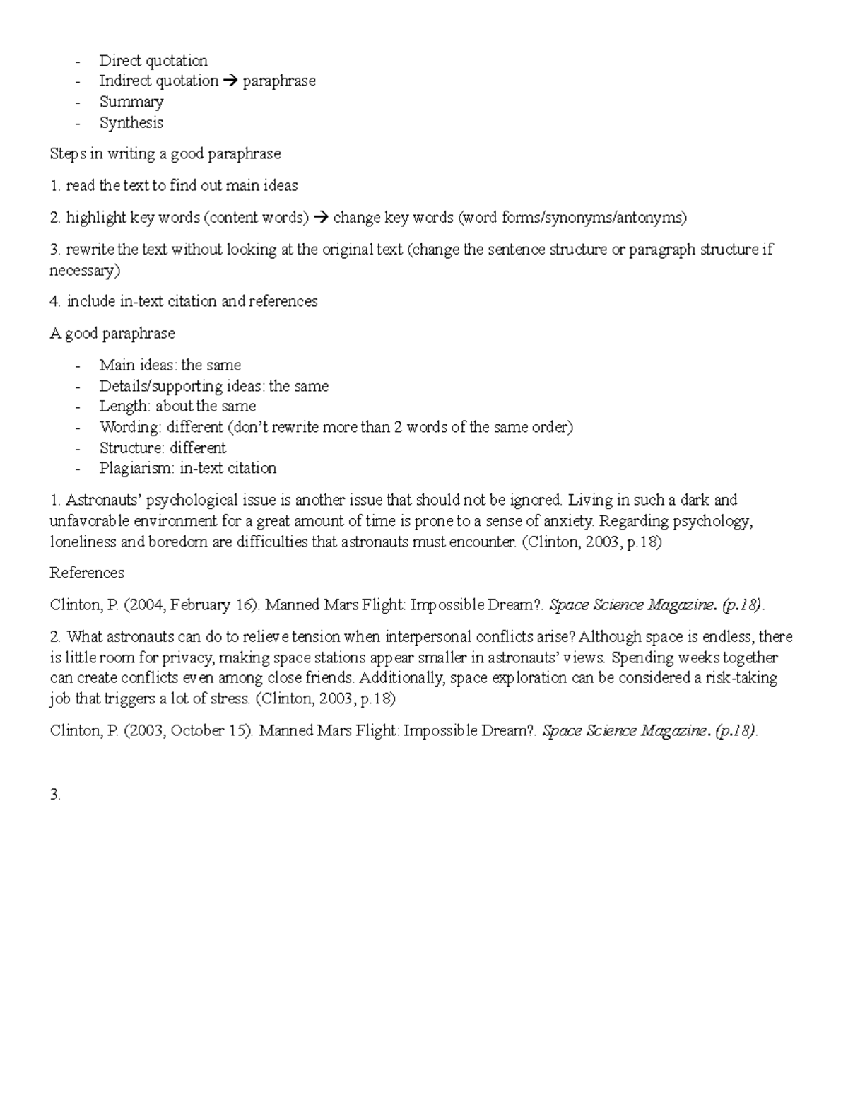 Direct quotation - lplp - Direct quotation Indirect quotation ...