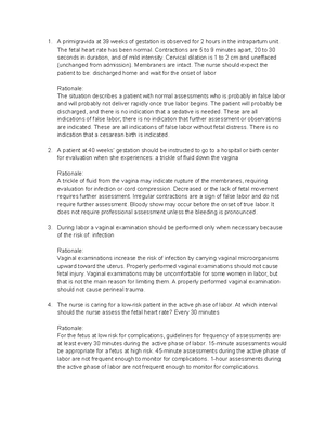 A2 Labs - lecture notes - Adult exam 2 lab values Diabetes Normal ...