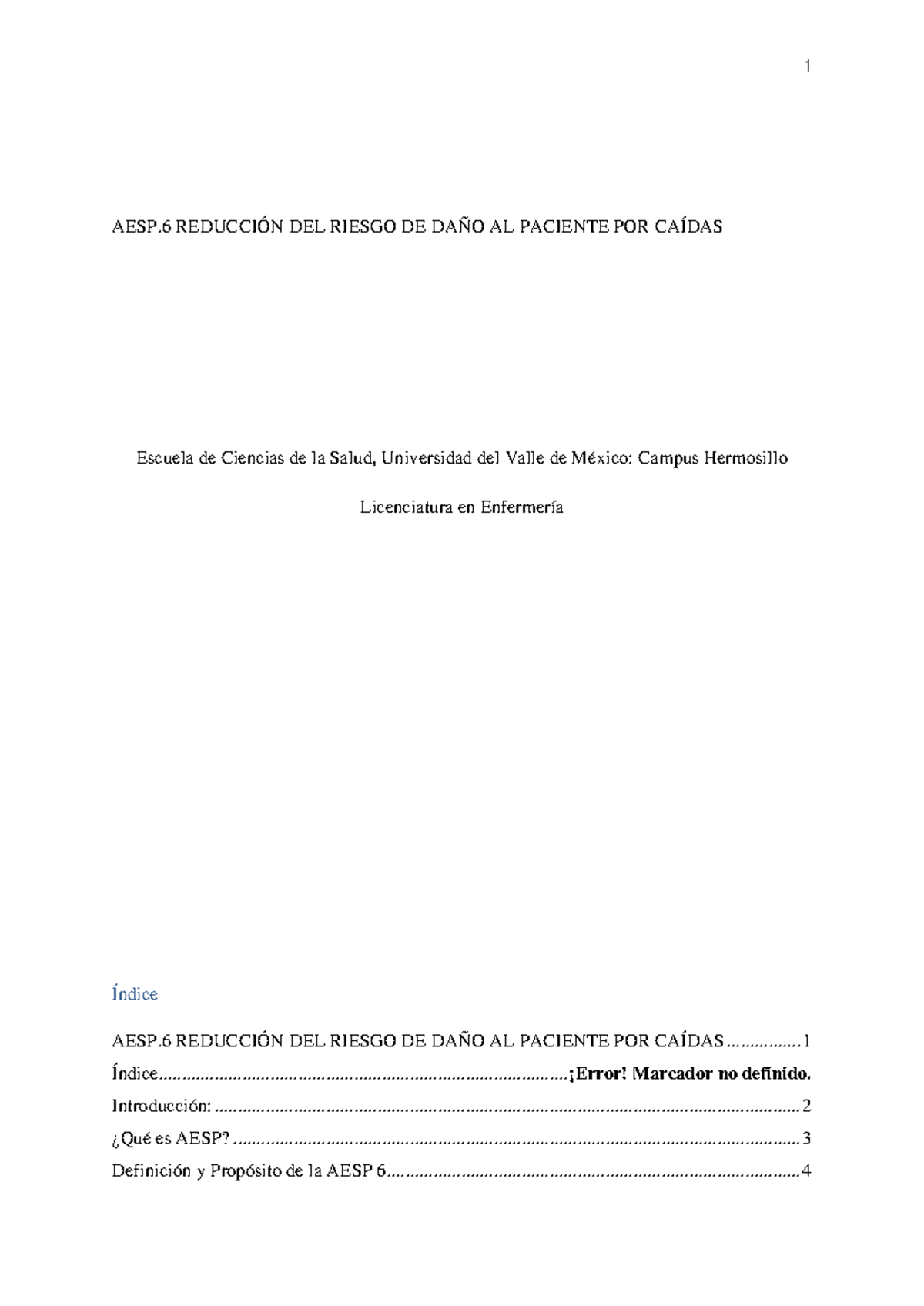 AESP.6 Estrategias para la Reducción del Riesgo de Caídas en Pacientes ...
