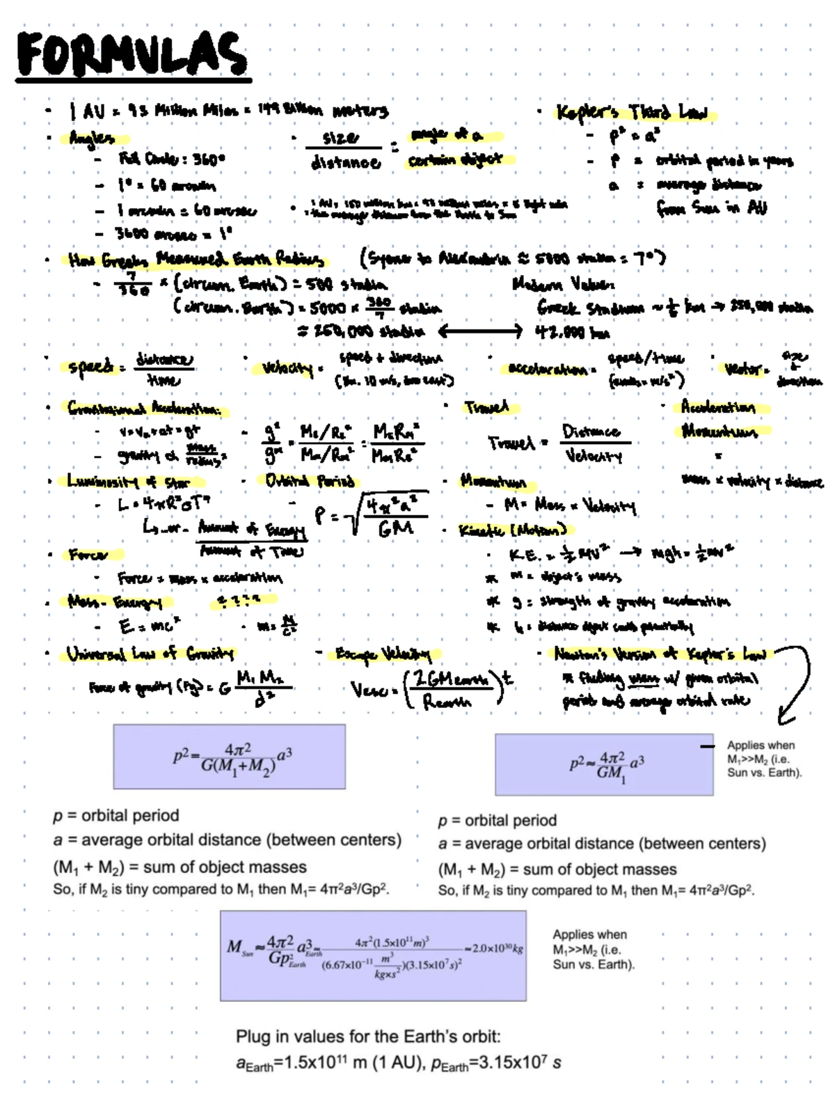 Pre-lab5 - Pre-Lab 5 Name ID# Section Gravity and Extrasolar Planets ...
