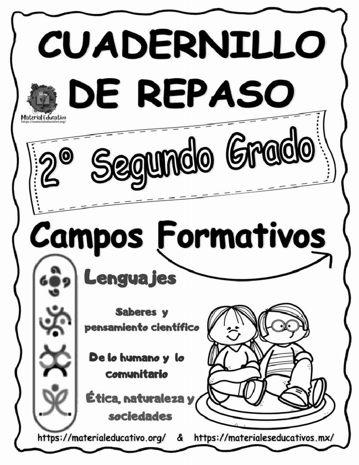 Cuadernillo de Repaso para 2do Grado - Lenguaje y Matemáticas - Document Preview