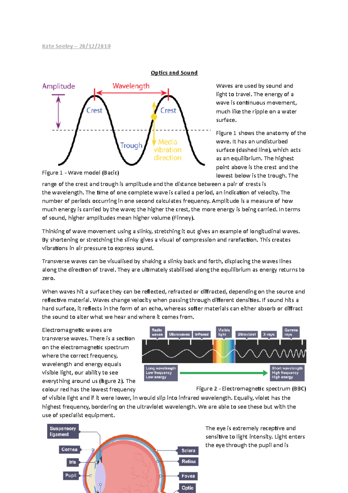 Unit 21 - Waves: Concepts of Optics and Sound Explained - Studocu