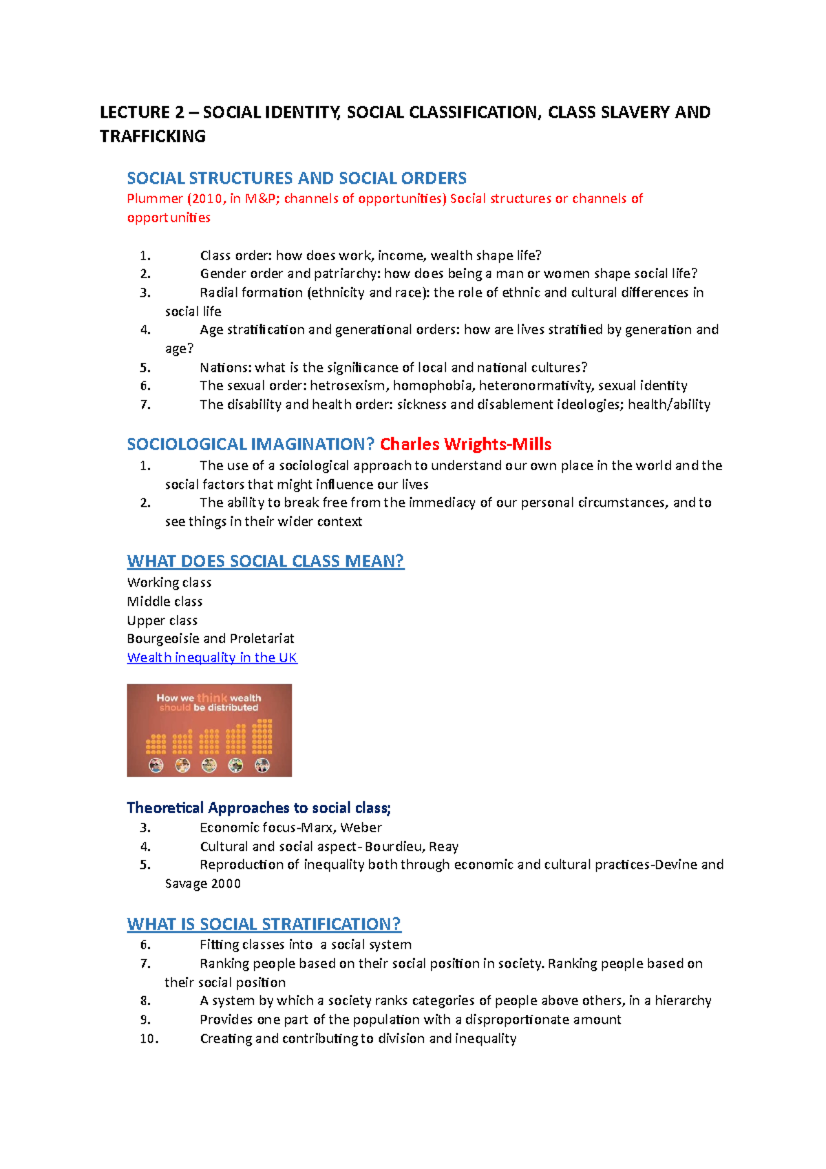 SOC 101 - Lecture 2: Understanding Social Identity and Class ...