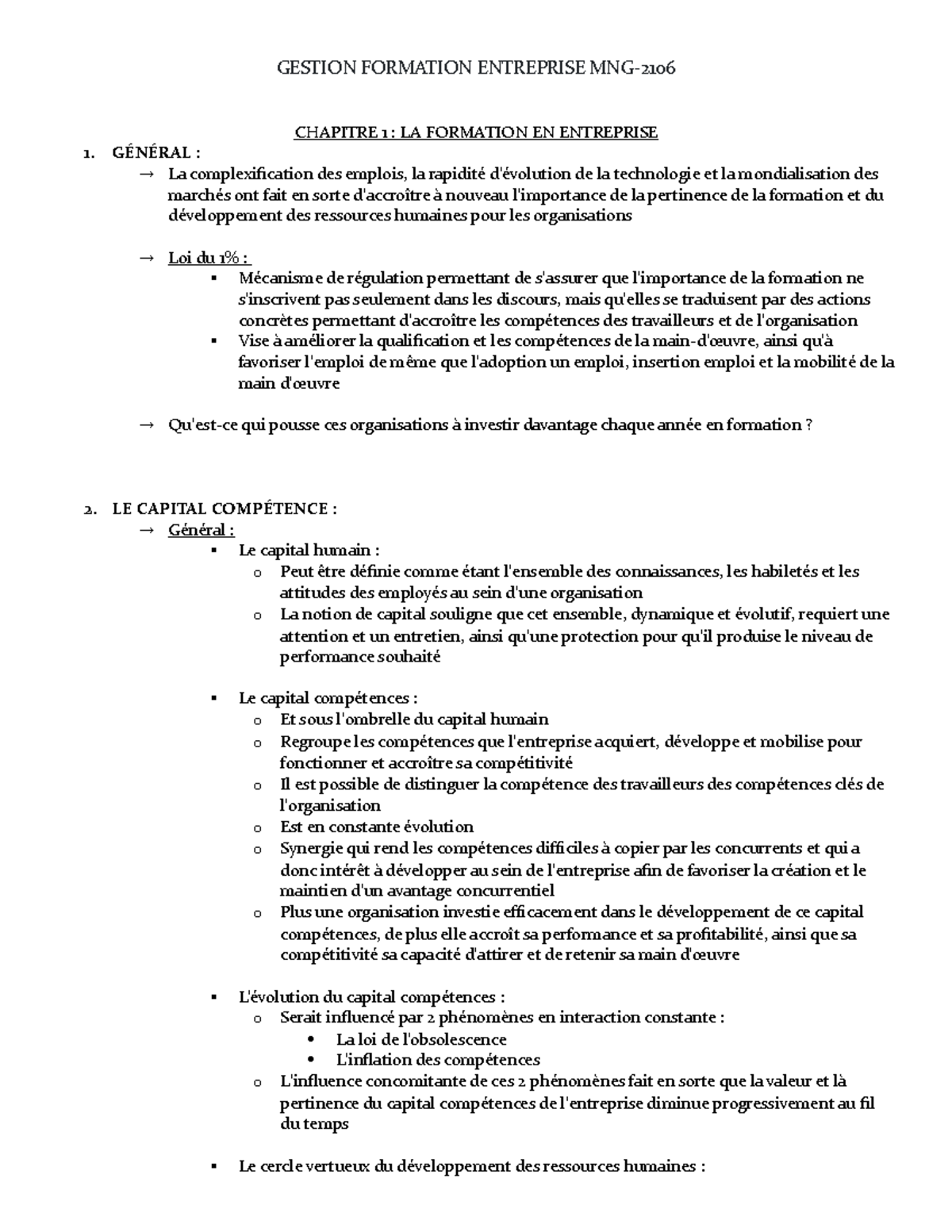 Gestion de la formation en entreprise - GESTION FORMATION ENTREPRISE ...