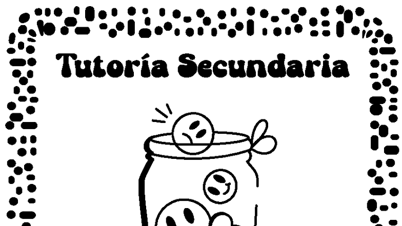 Educación Socioemocional: Tutoría Secundaria Cuadernillo de Actividades - Document Preview