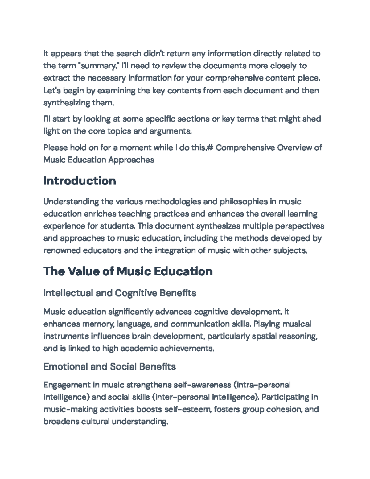 Diverse Approaches to Music Education: A Comprehensive Overview - It ...