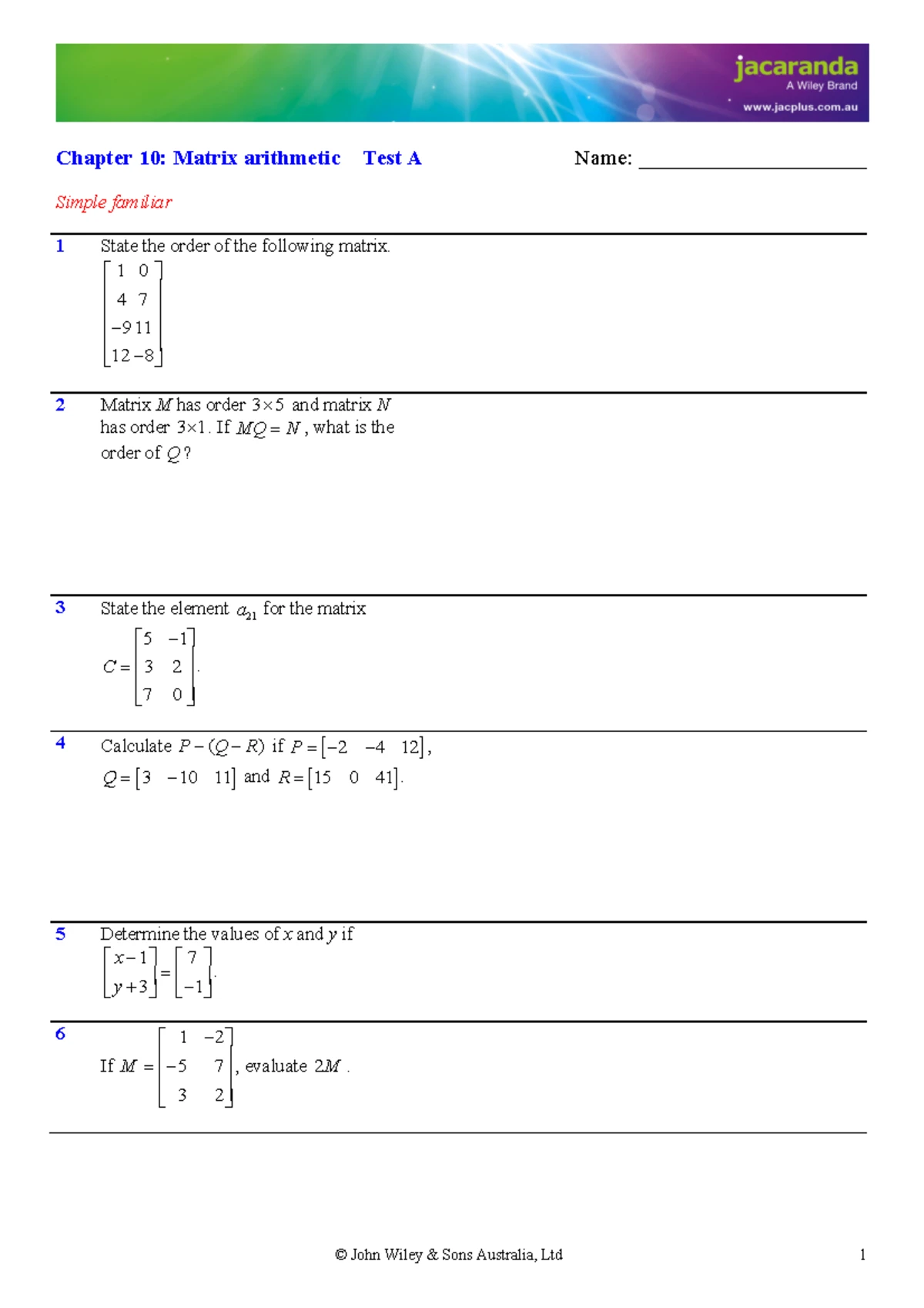 Math 101: Difficult Computation Practice Problems - Studocu