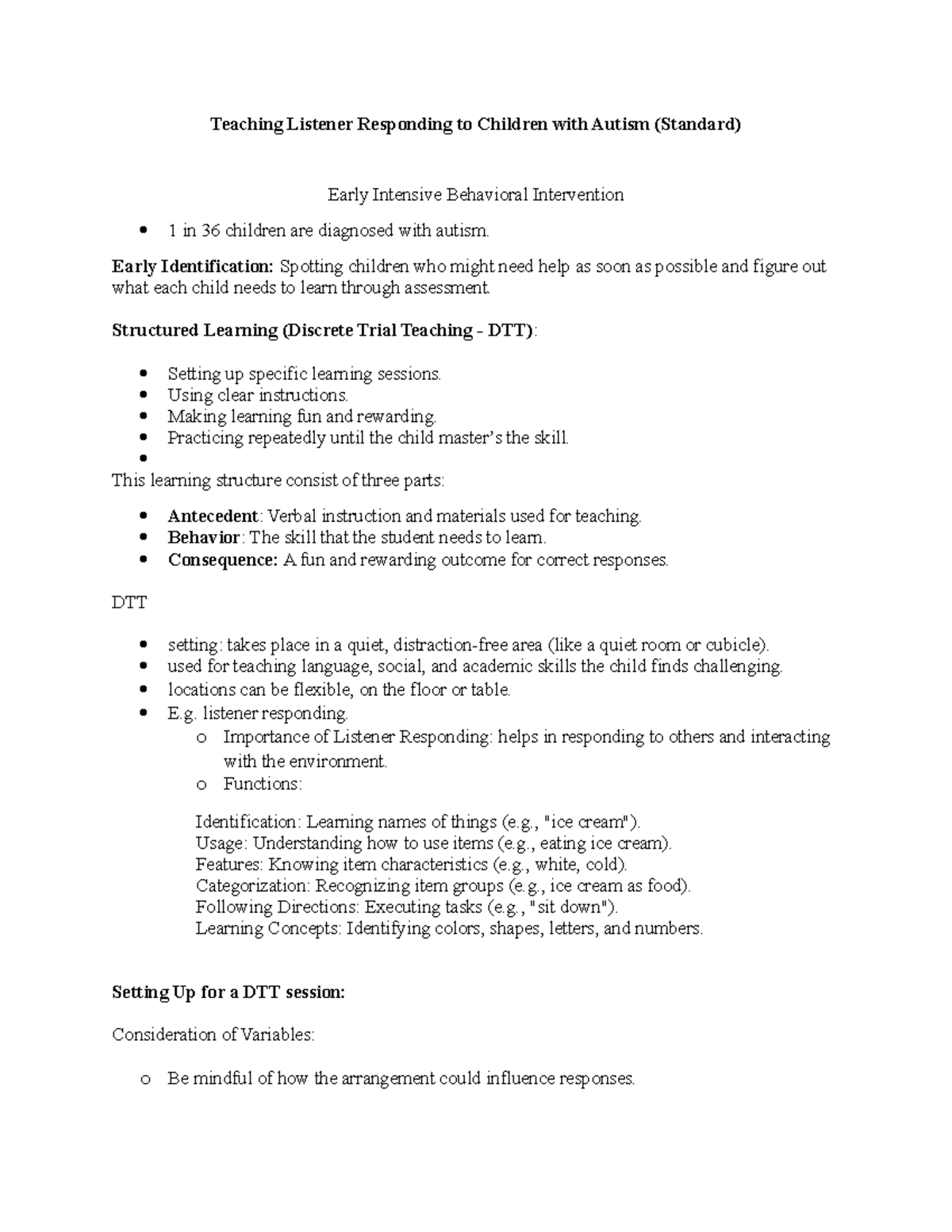 MA ABA Program: Orientation Insights & Success Strategies - Studocu