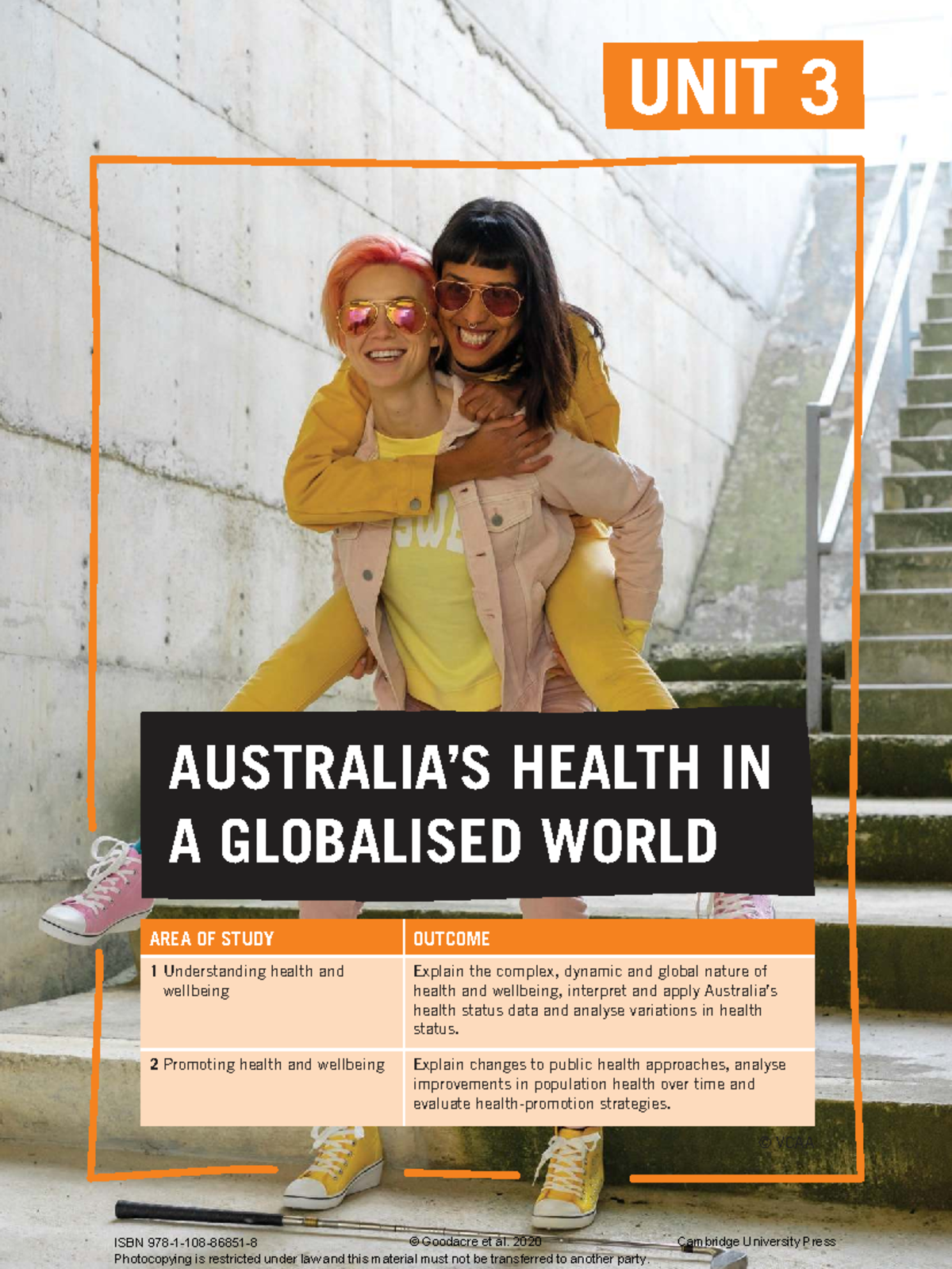 UNIT 3 HHD: CHAPTER 1 - HEALTH AND WELLBEING IN A GLOBALISED WORLD ...