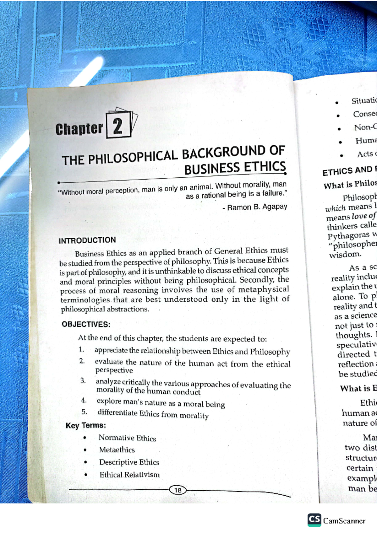 Chapter-2-Ethics - LECTURE NOTES - Situ Chapter 2 Co No Hu THE ...