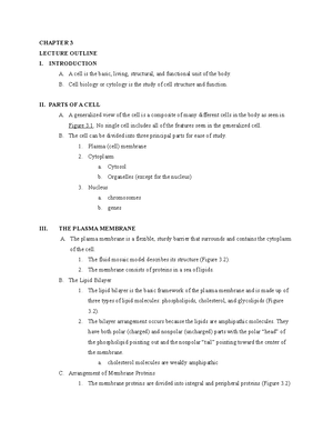 Chapter 1 Lecture Outline - CHAPTER 1 LECTURE OUTLINE I. INTRODUCTION A ...