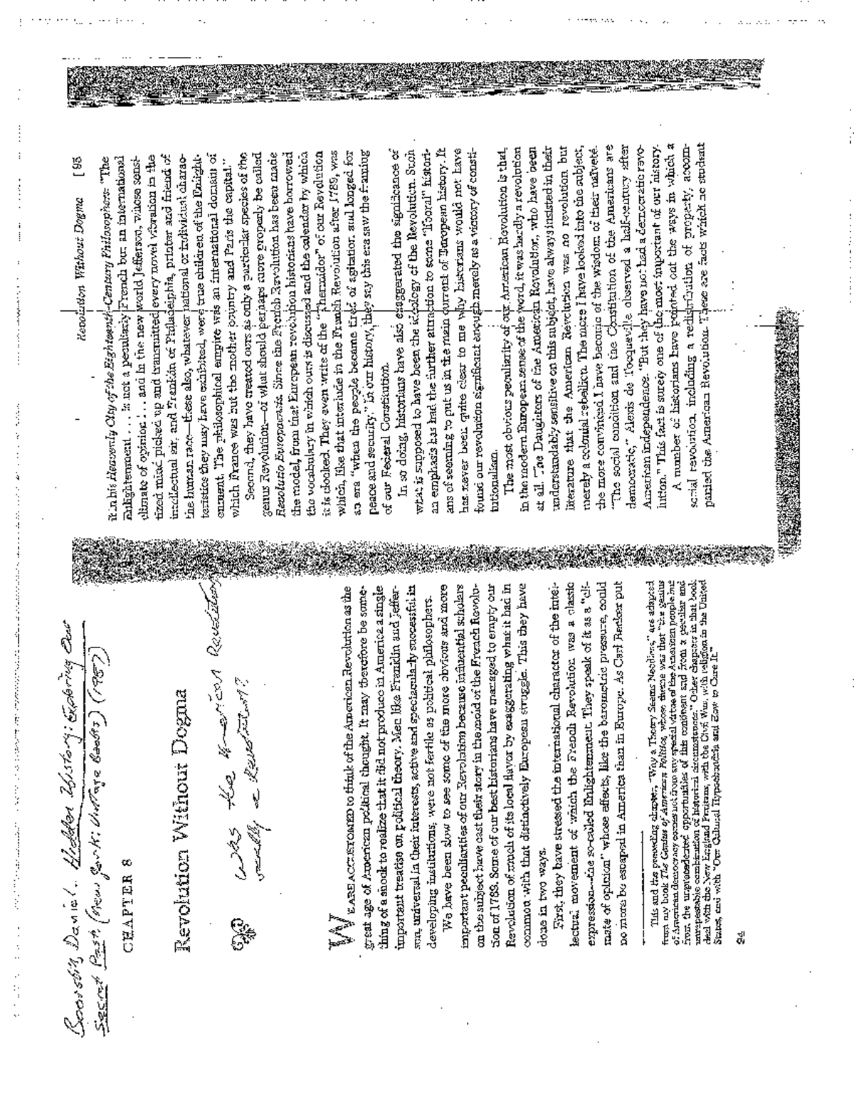 Sociology 101: Final Exam Notes on American Revolution Theories - Studocu