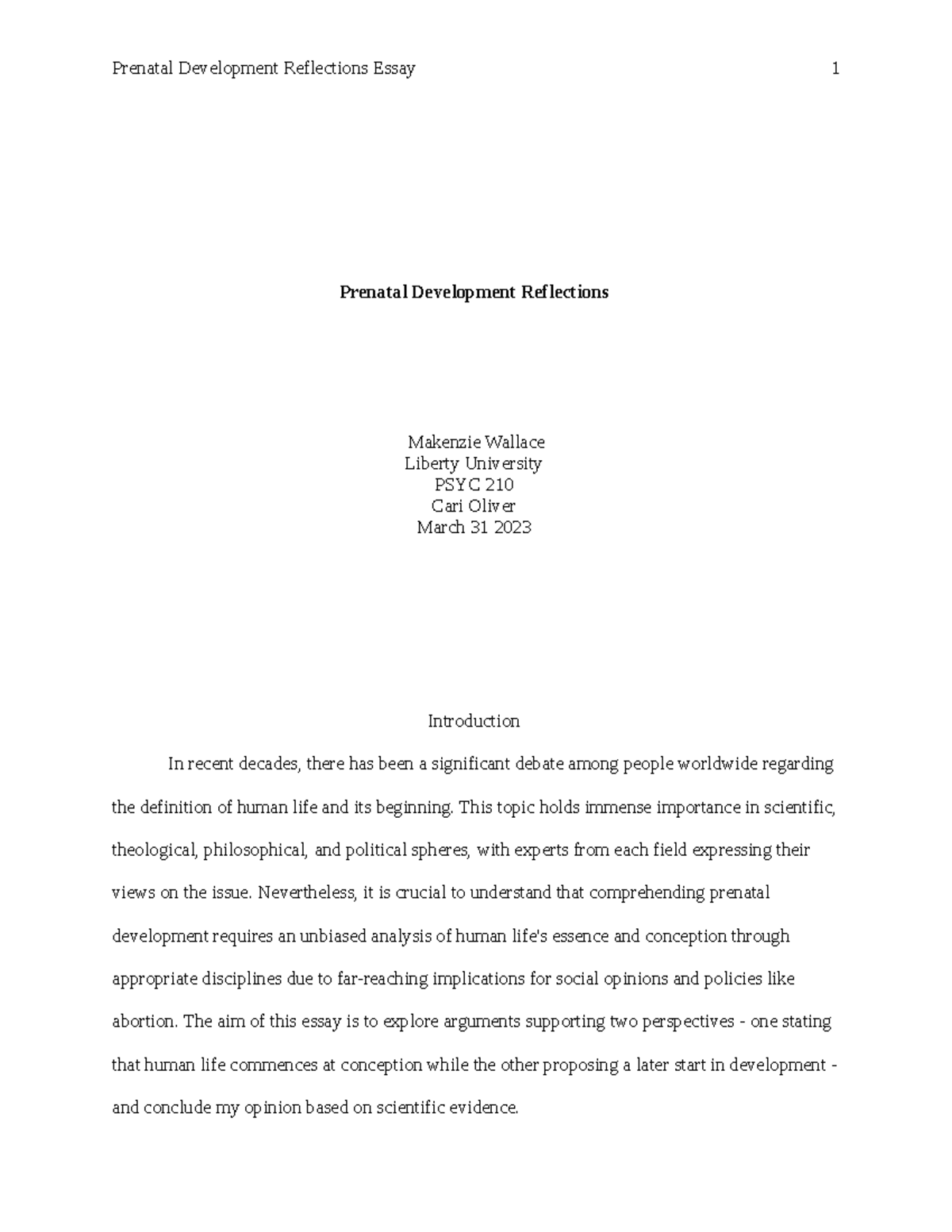 Prenatal Development 2 - This topic holds immense importance in ...