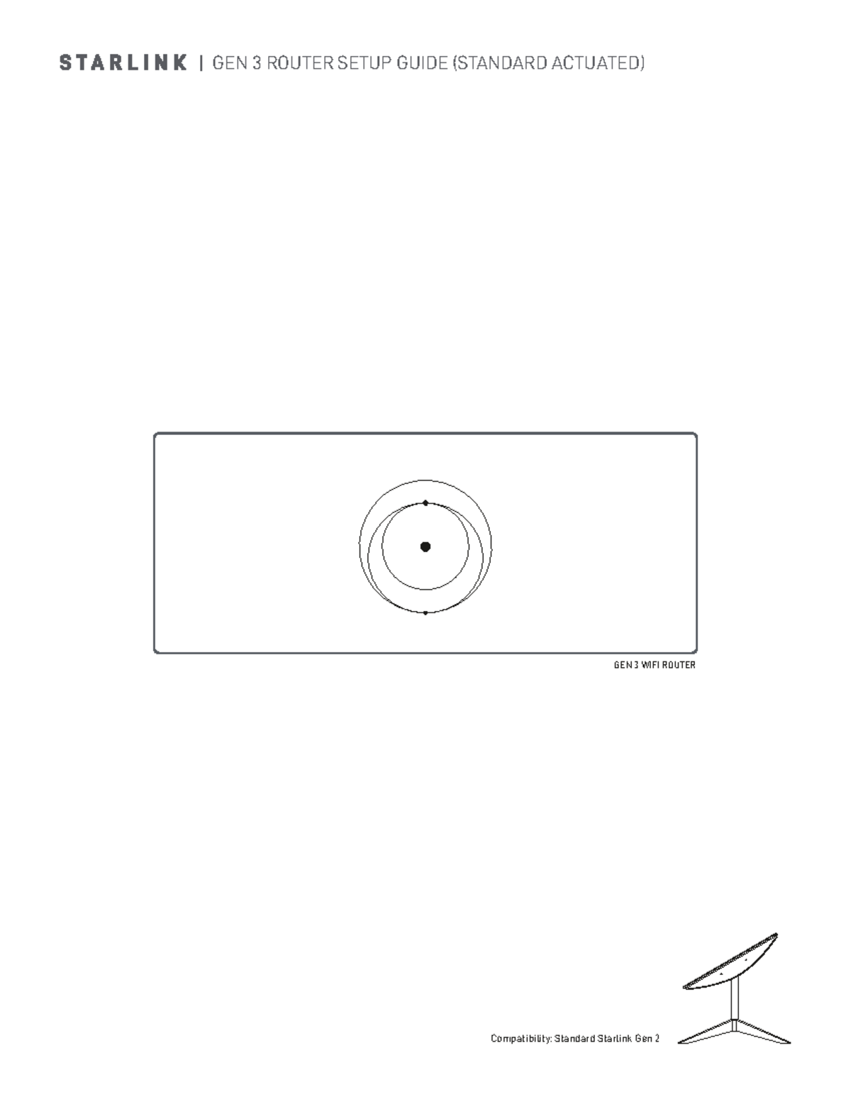 Gen3Router Setup Guide Standard Gen 2 - GEN 3 WIFI ROUTER | GEN 3 ...