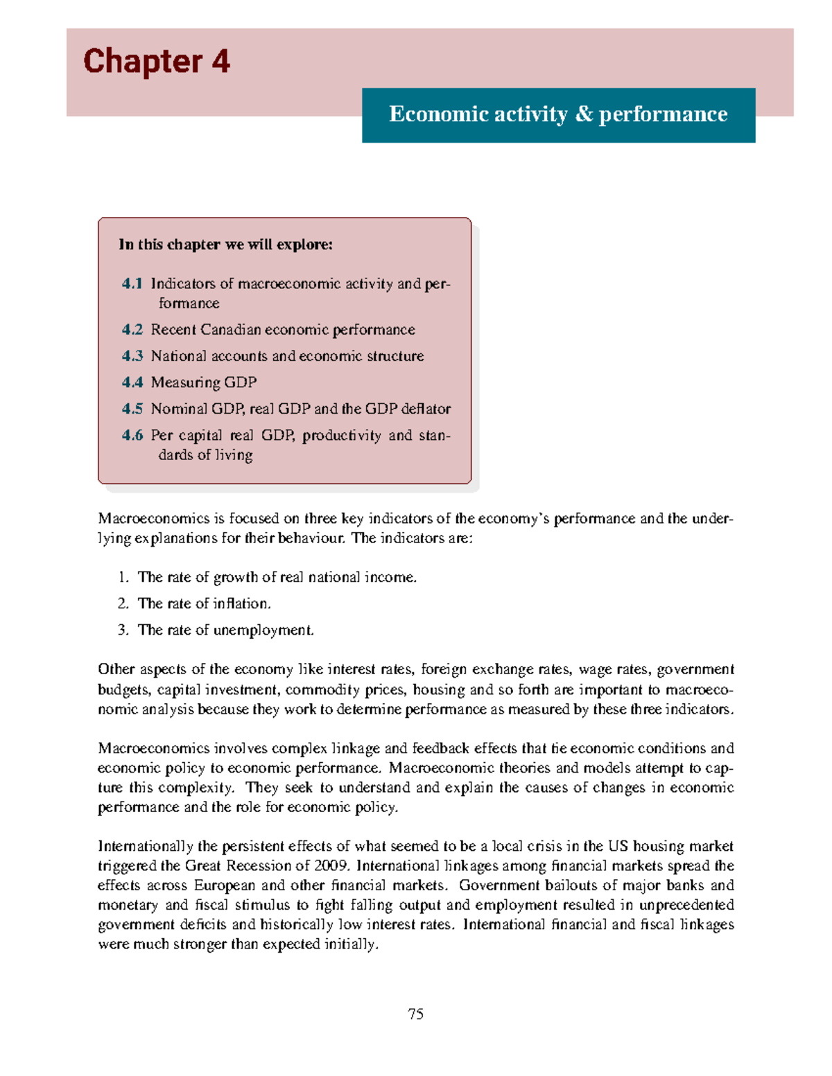 Chapter 4-Economic activity and performance - Chapter Economic activity ...