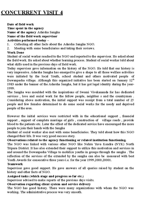 Block-1 Field Work Manual - MSWL - 013 Field Work Manual for Students ...