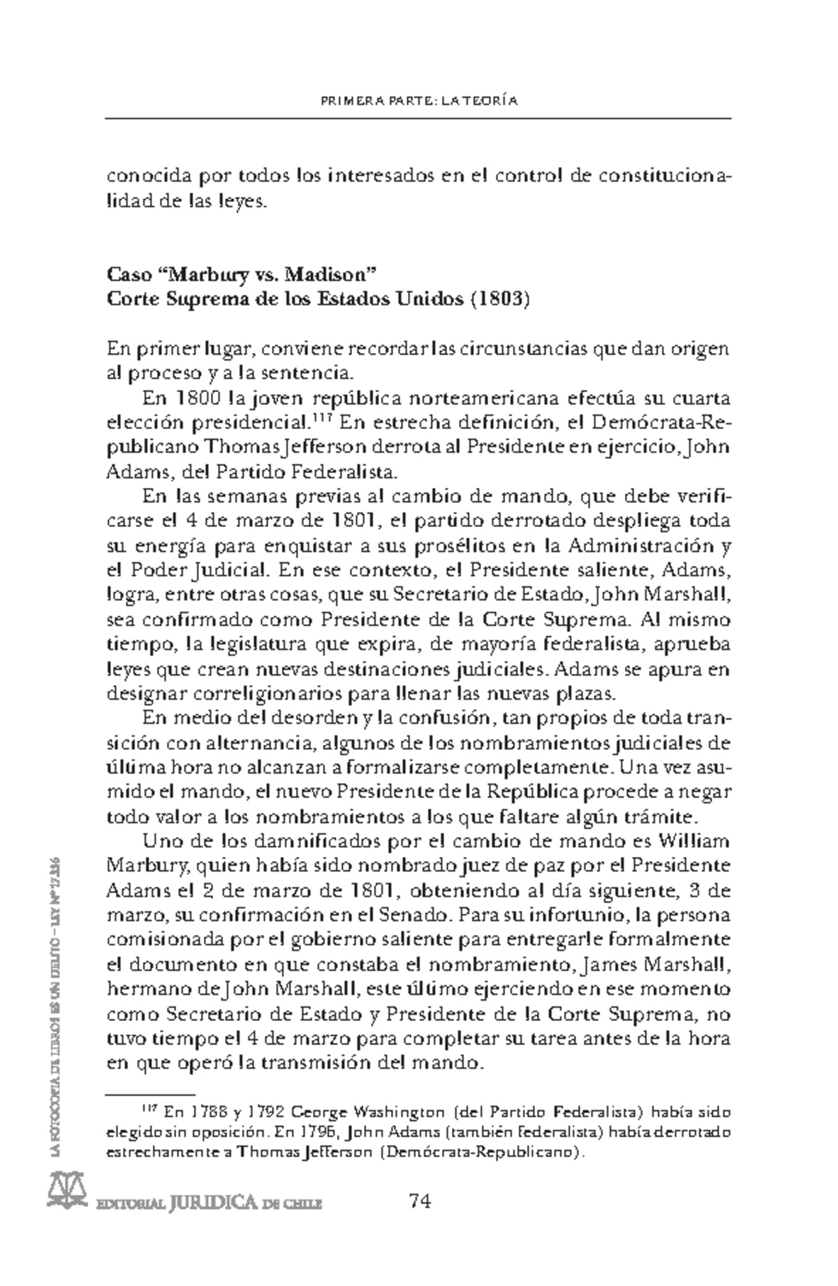 Justicia Constitucional: Análisis del Caso Marbury vs. Madison - Studocu