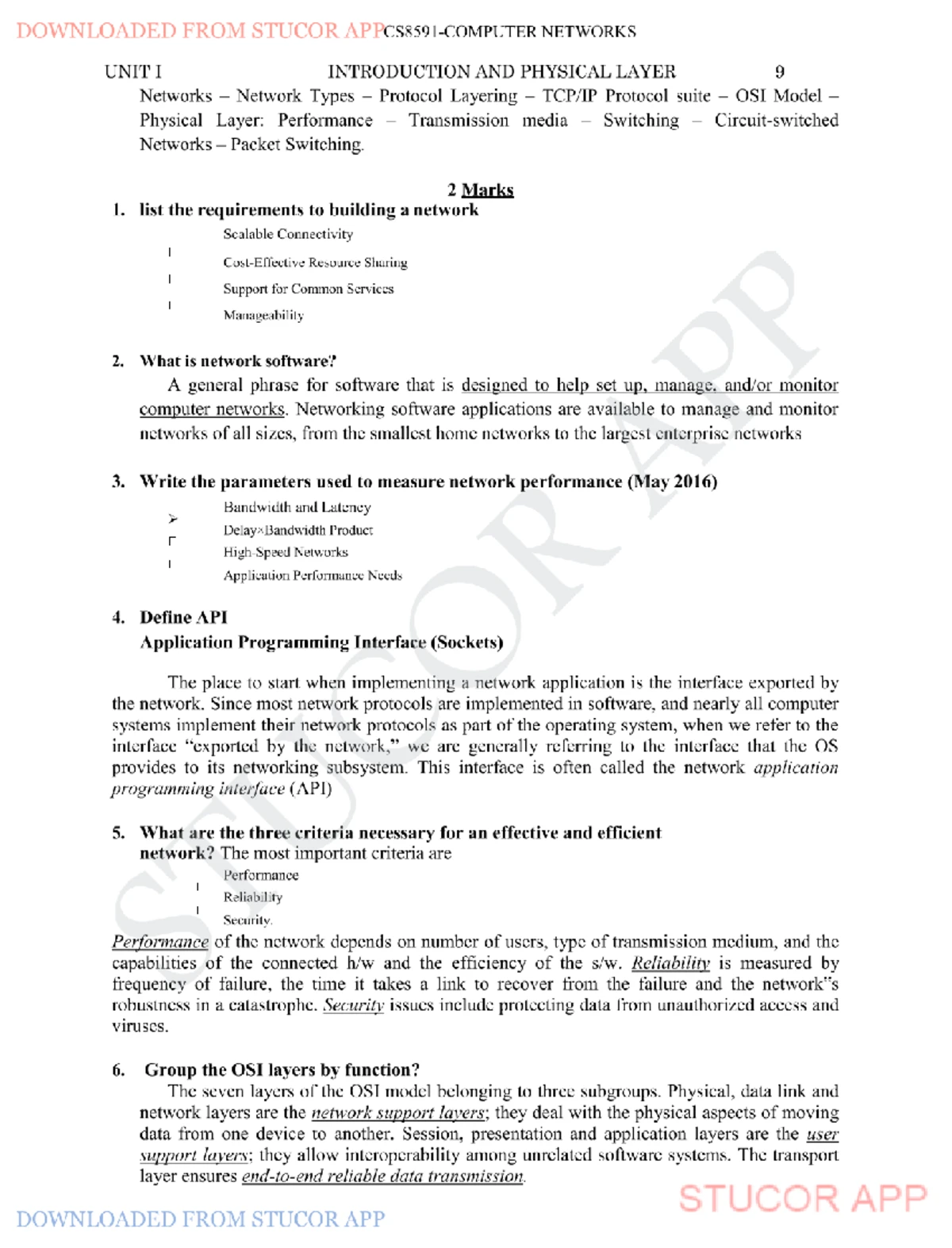 Algorithms - CS3401 - Final Exam Notes - Unit 5: NP Complete ...