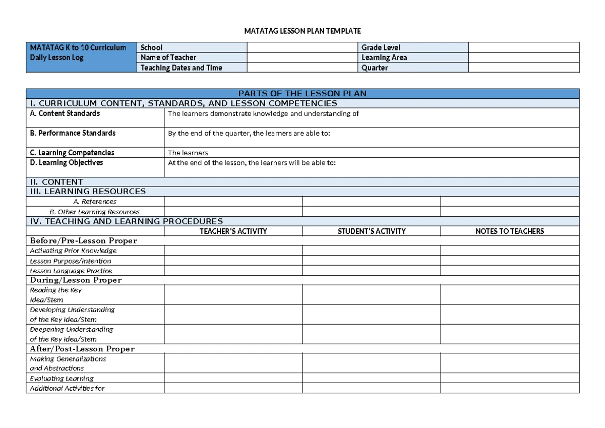 Mechanics Lesson Plan (EN11/12RWS-IIIgh-4.2) for Grade 8 - Studocu