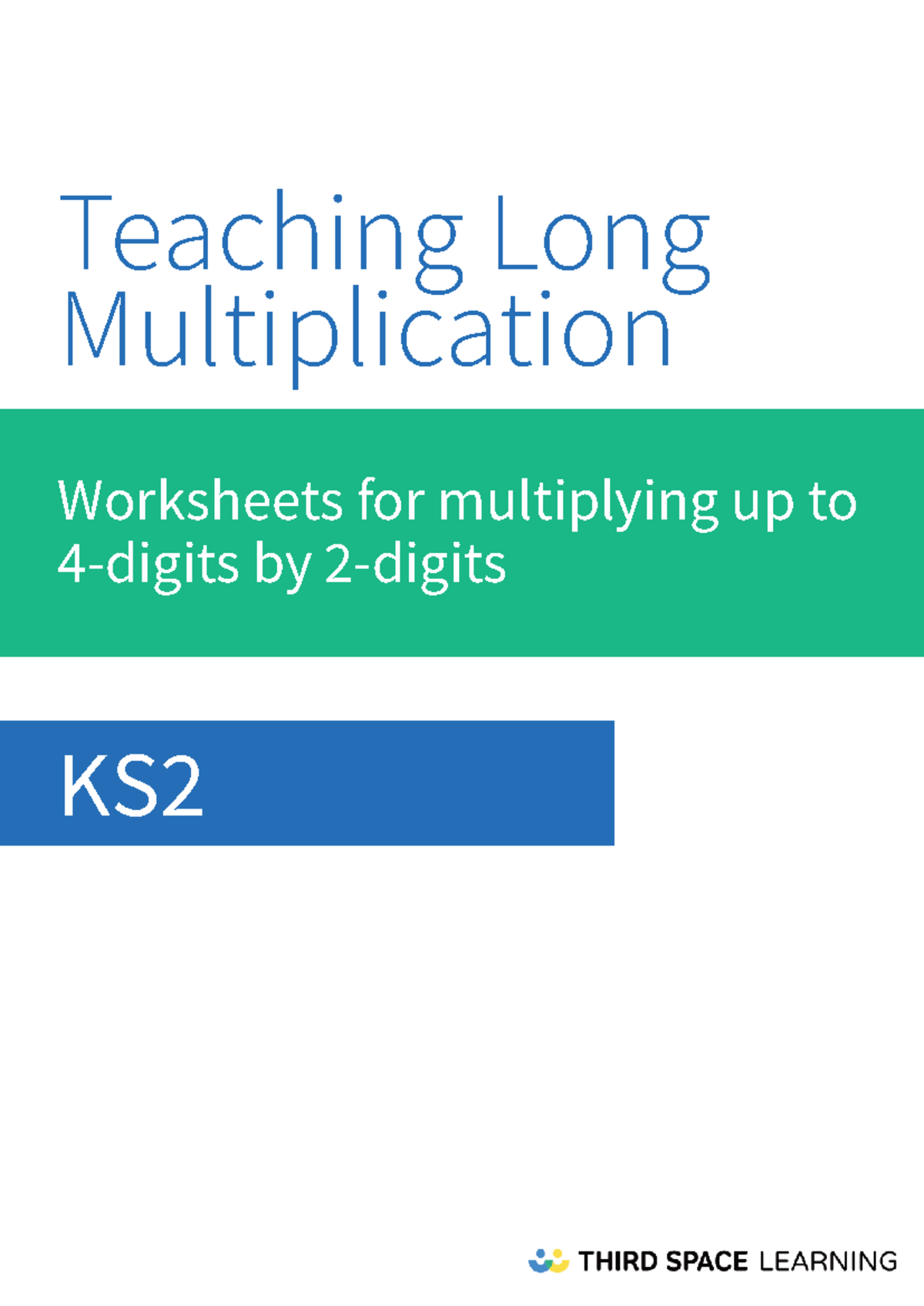 Long Multiplication Worksheets: 2, 3 & 4-Digit by 2-Digit Problems ...
