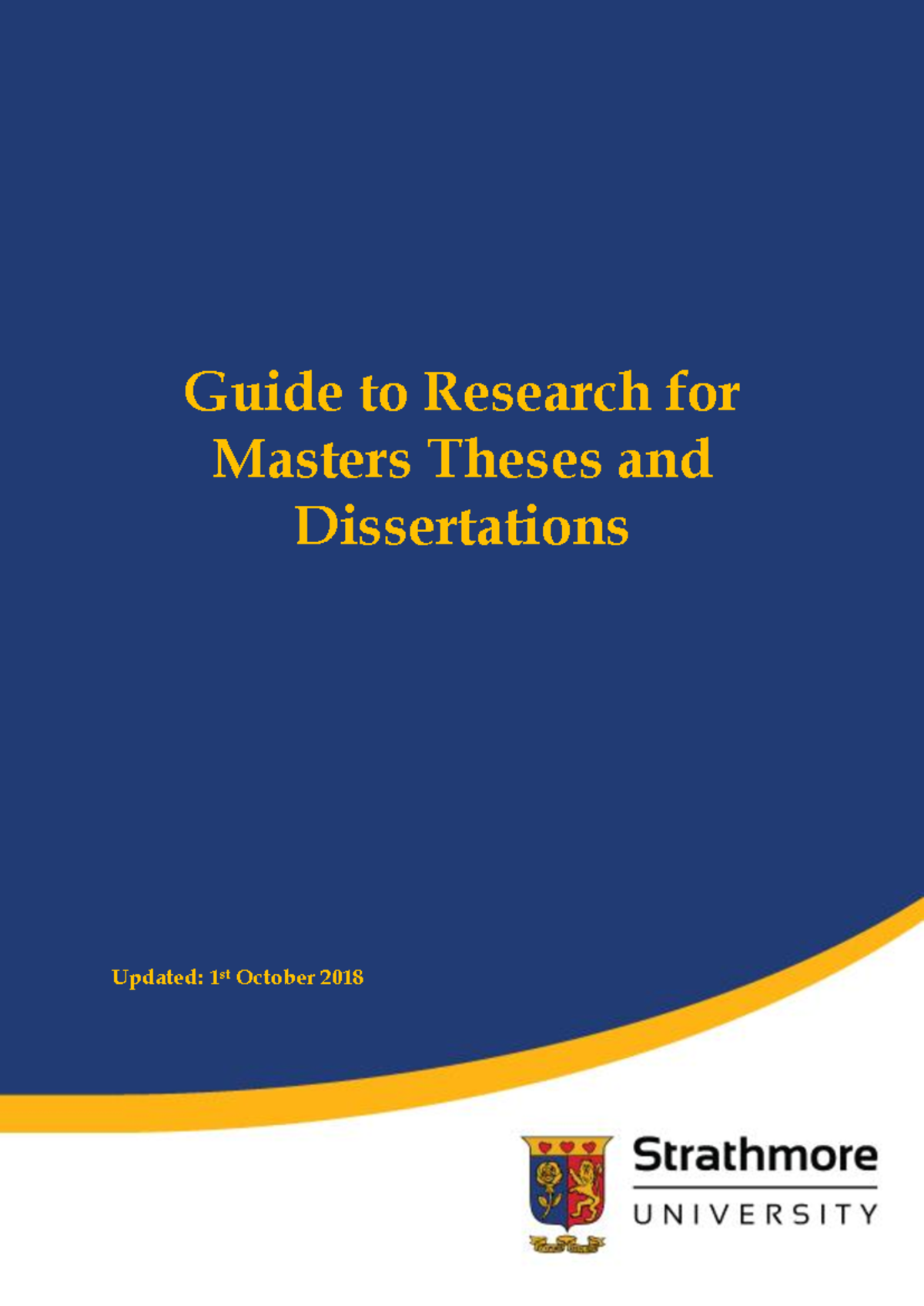 Guide to Research for Masters Theses & Dissertations (MCOM, MSc.IT ...