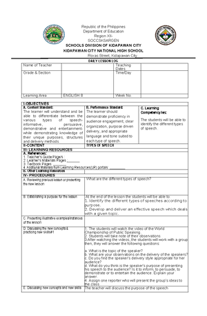 SED 4-As-Detailed-Lesson-Plan - PRE-SERVICE TEACHER’S LESSON PLAN ...