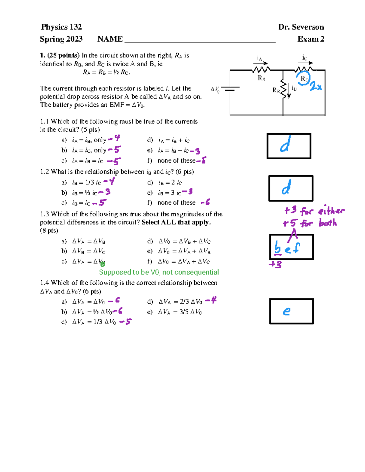 Phys132 Spring 2023 Exam 2 Review: Key Concepts & Problems - Studocu