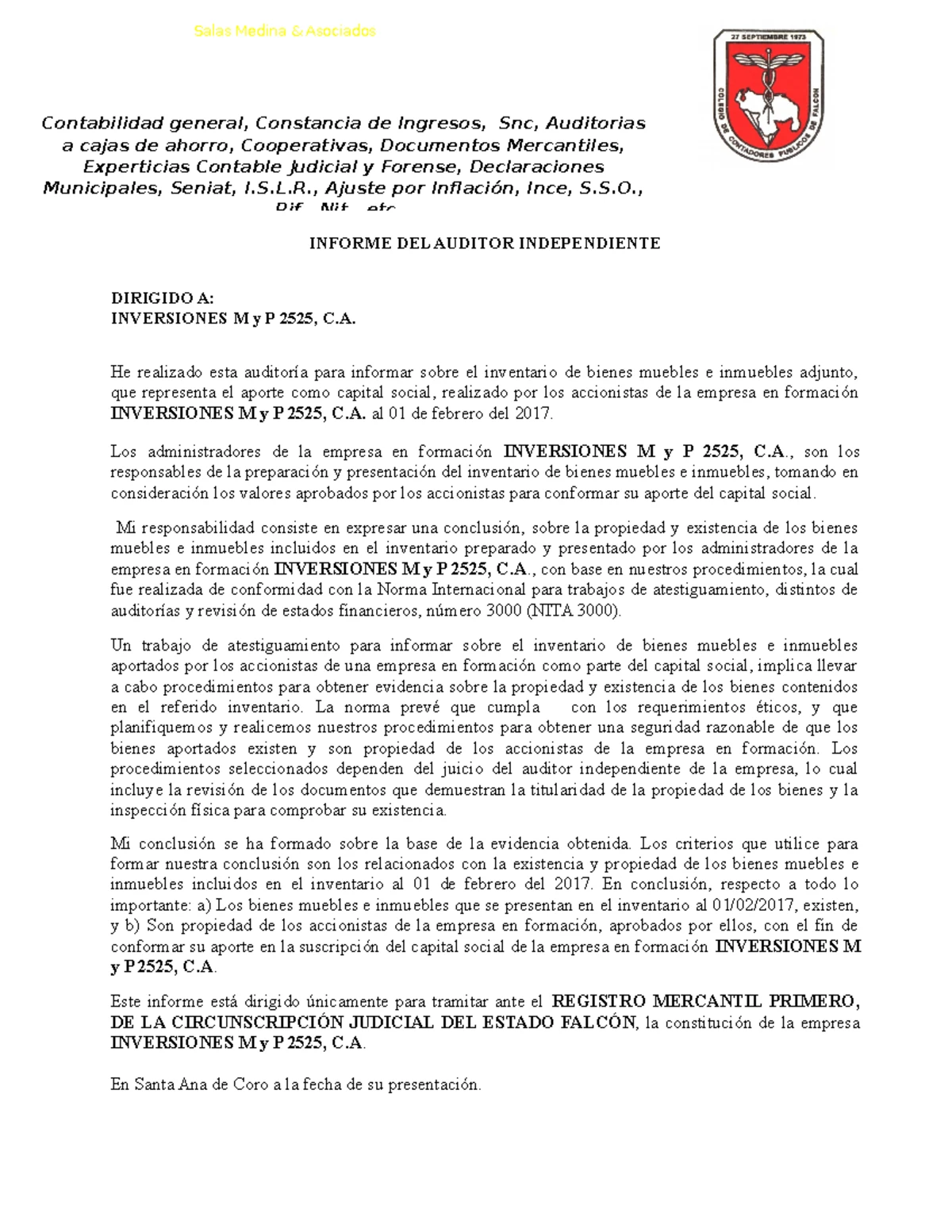 Modelo de Sociedad de Corretaje de Valores - Reporte 5 - Studocu