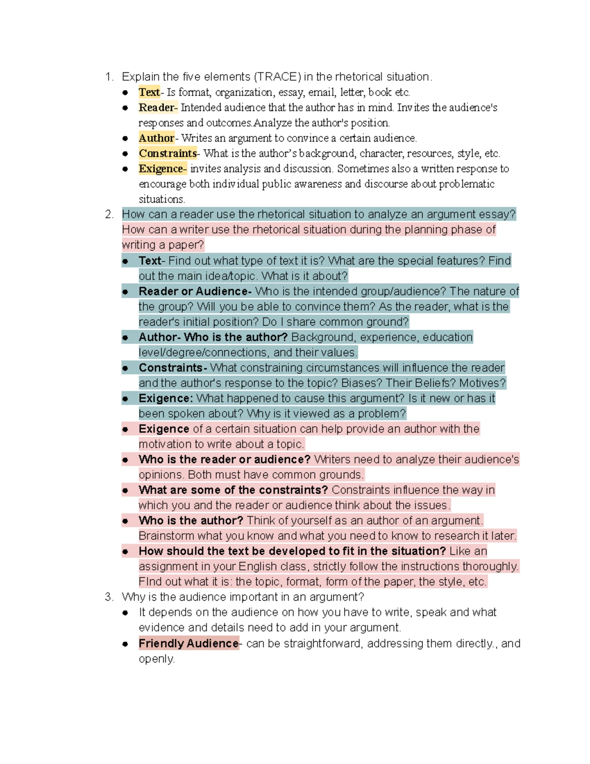 Essential Argument Chapter 6 Reading and and Reading Questions - Claims ...