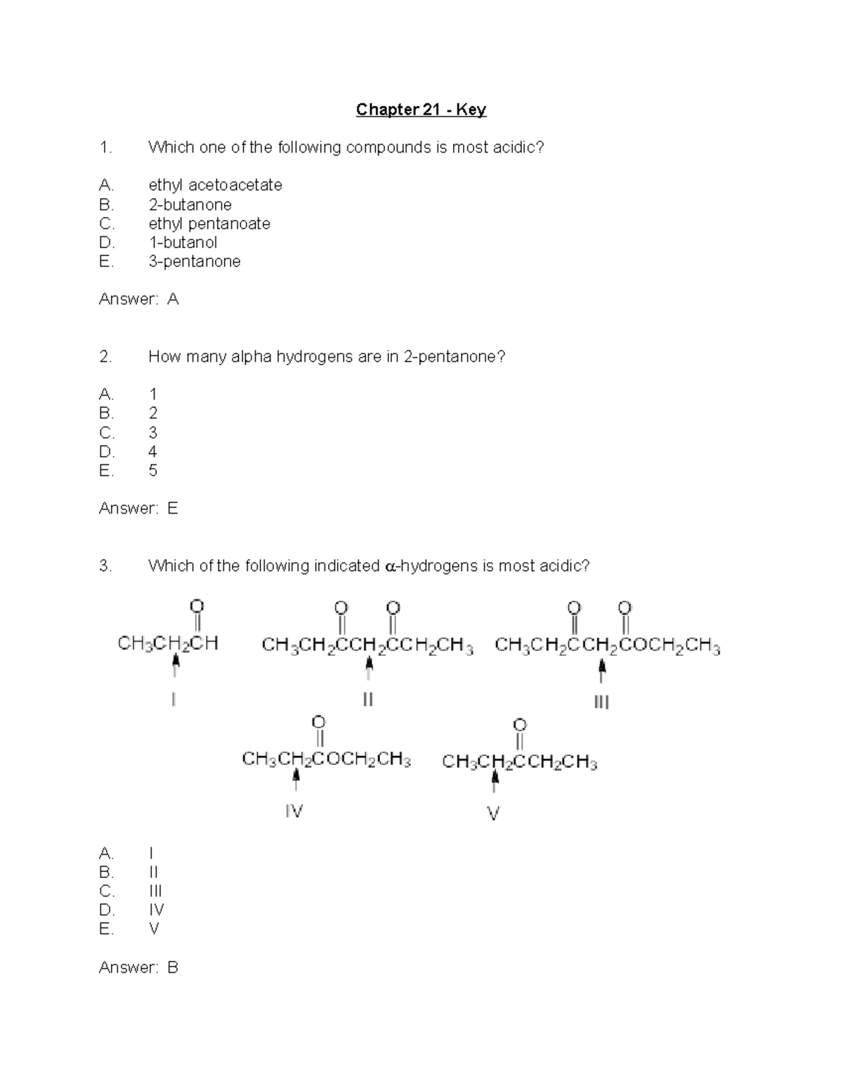 Ch21+-+key - Chapter 21 homework key - Chapter 21 - Key Which one of ...